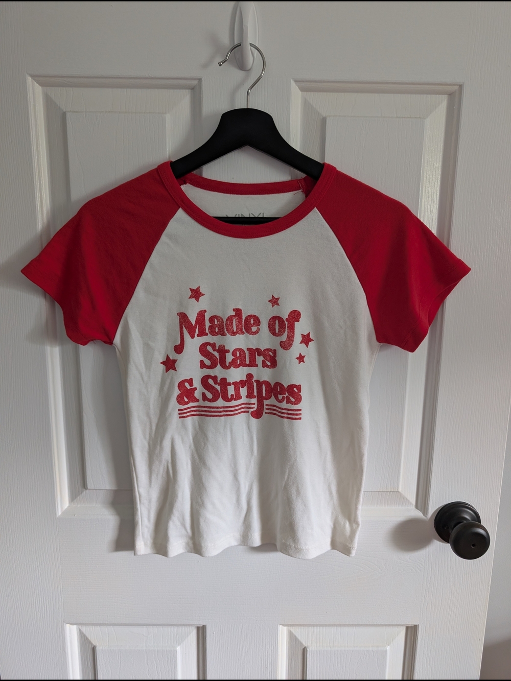 Vinyl Icons Women's Fourth Of July Holiday T Shirt Size Large